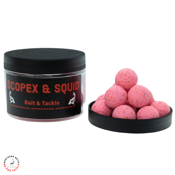 Pink Scopex Squid Wafters 15mm